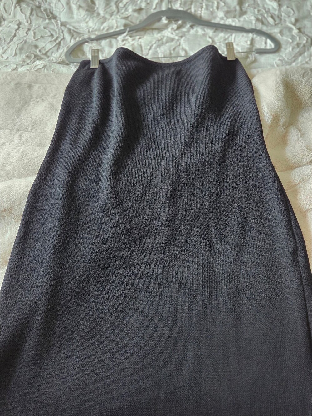 St John Knit Black Skirt Size 8